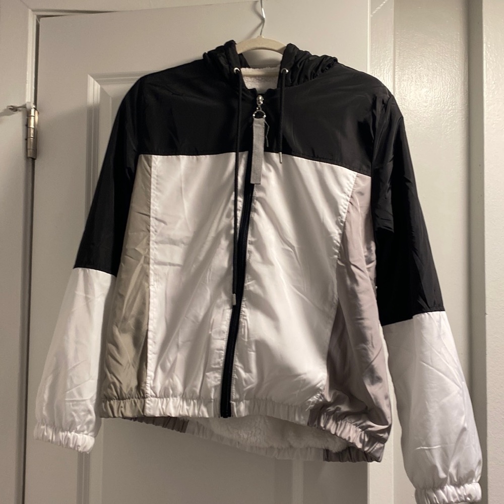 Fleeced Windbreaker
